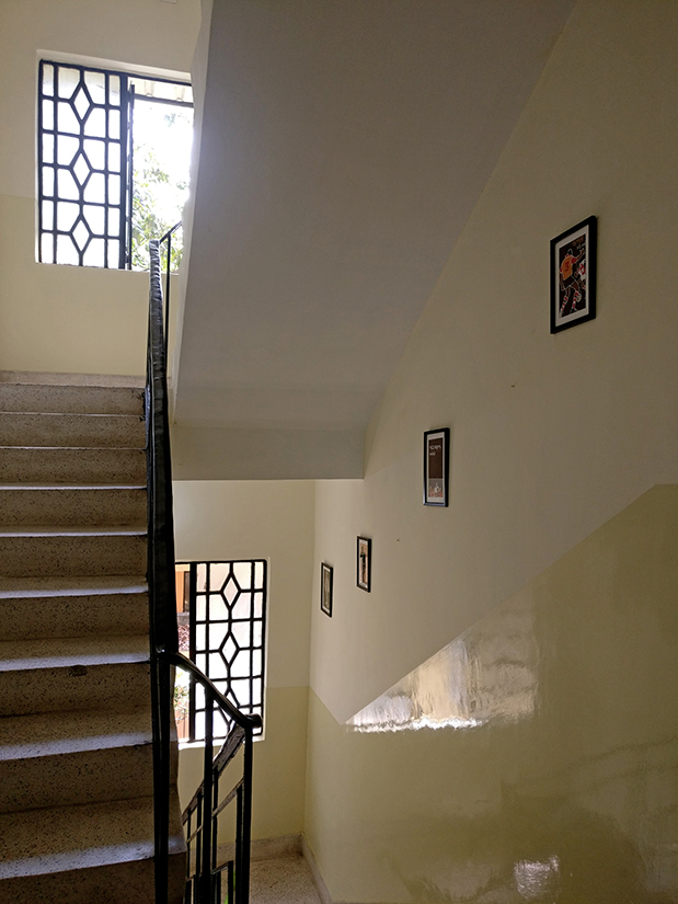 Our stairways are full of the covers of classic Bengali books